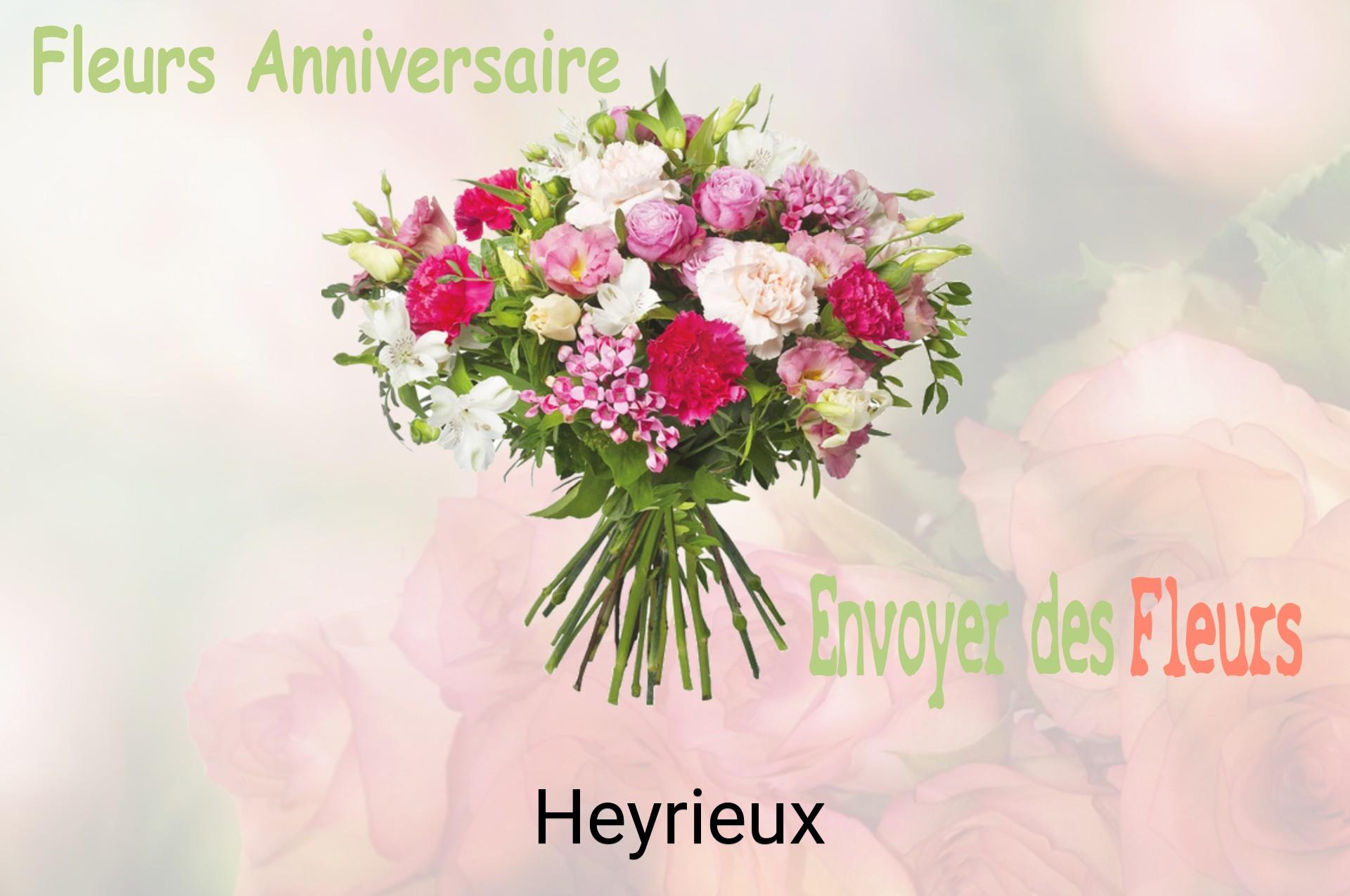 Bouquet de fleurs d’anniversaire livré à Heyrieux