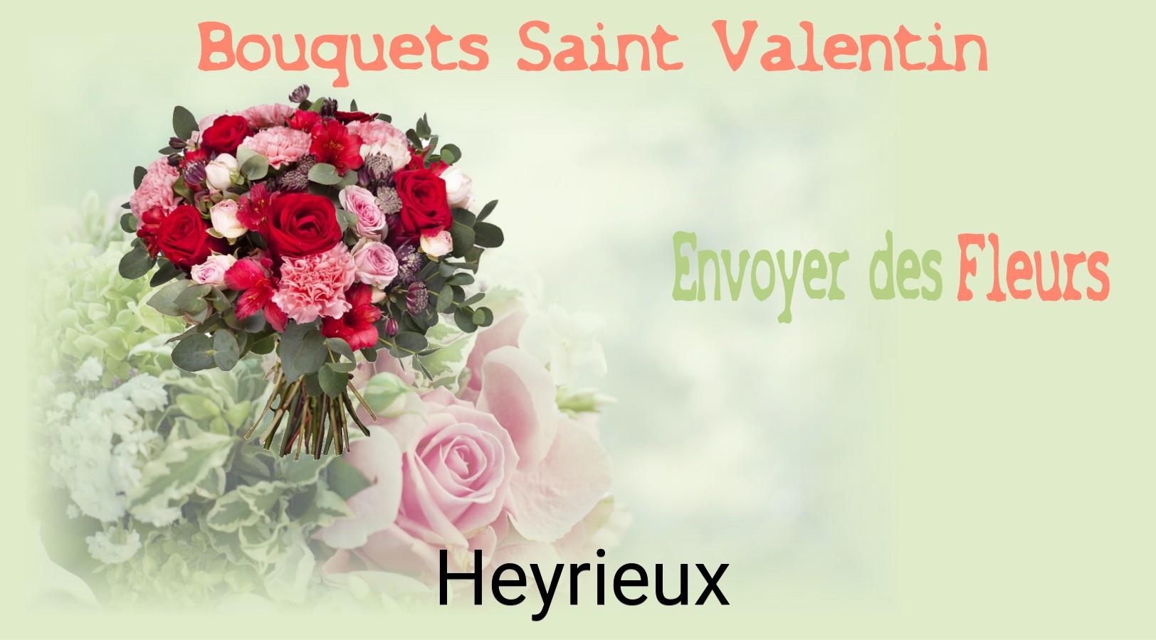 Roses de Saint-Valentin livrées à Heyrieux