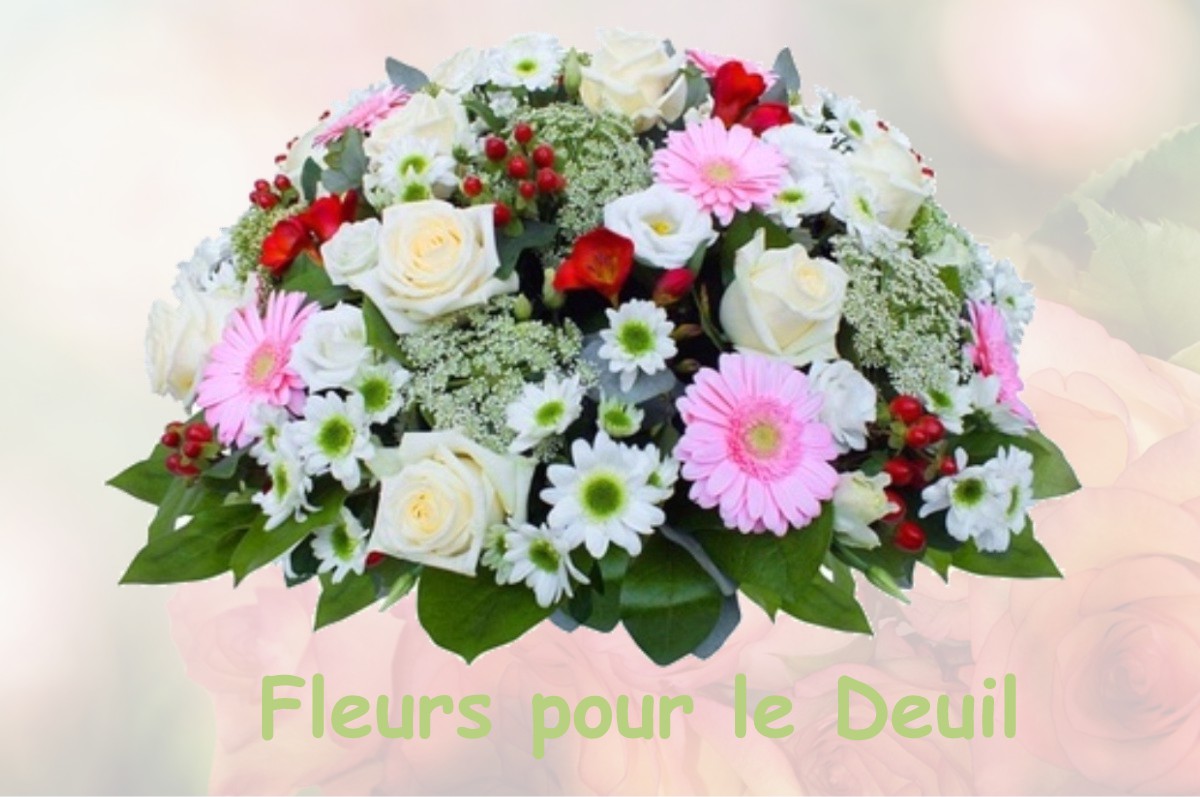 fleurs deuil HEYRIEUX